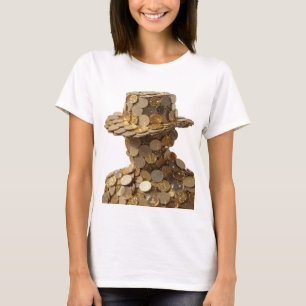 Stylish Grey ABSTRACT ART Modern Design T-Shirt
