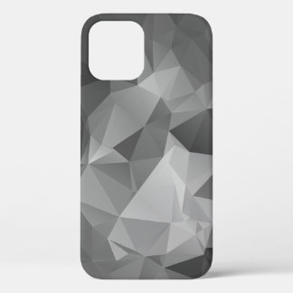 Stylish Grey Abstract Pyramid Art Case-Mate iPhone 12 Case