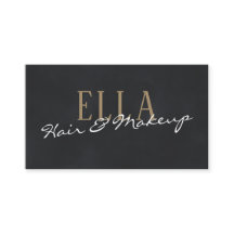 Stylish Grey Watercolor Hair Makeup