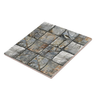 Stylish Grouted Flagstone for Modern Spaces Tile