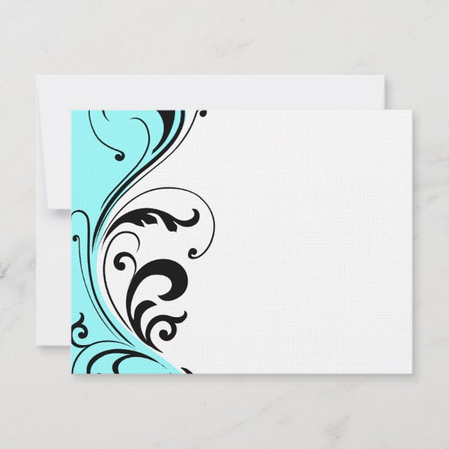 Stylish Hair Salon Notecards (Front)