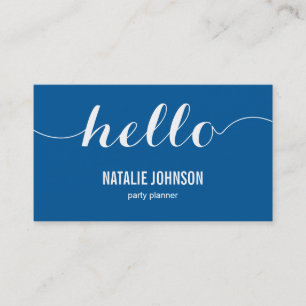 Stylish Hello Modern Business Card - Groupon