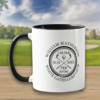 Stylish Hole in One Personalised Golf