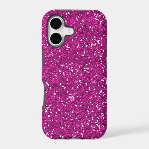 Stylish Hot Pink Glitter