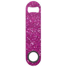 Stylish Hot Pink Glitter