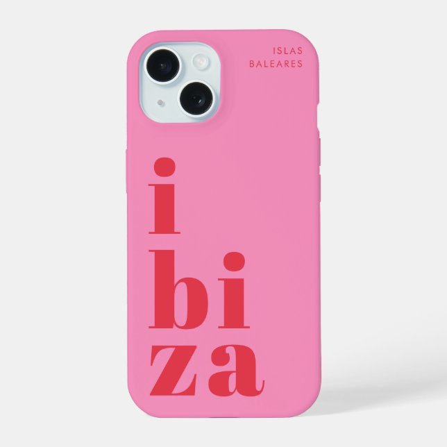 Stylish Ibiza  iPhone 15 Case (Back)