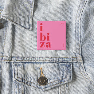Stylish Ibiza Spain button 