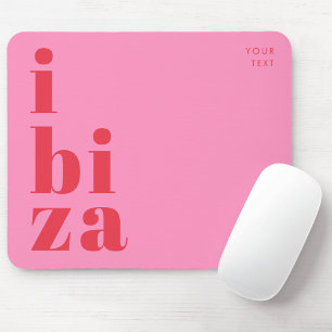 Stylish Ibiza Spain Mouse Mat