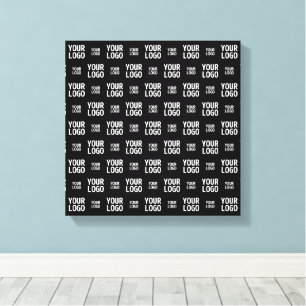 Stylish Image, Design or Business Logo Pattern  Canvas Print