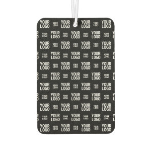 Stylish Image, Design or Business Logo Pattern  Car Air Freshener