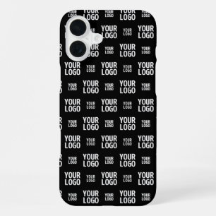 Stylish Image, Design or Business Logo Pattern iPhone 16 Plus Case