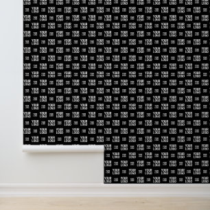 Stylish Image, Design or Business Logo Pattern Wallpaper