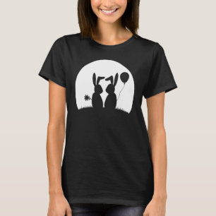 Stylish In Love Valentine's Day Romantic Couple Ta T-Shirt