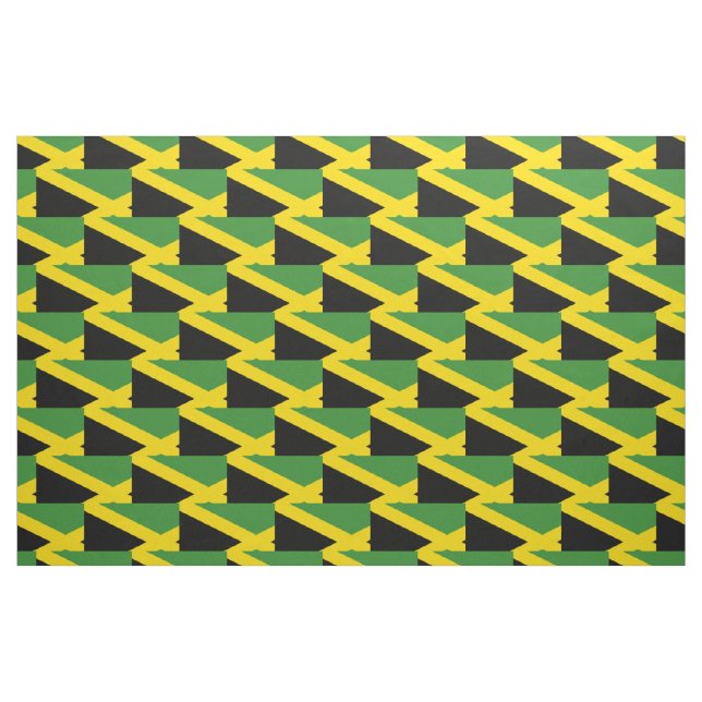 Stylish JAMAICA Flag Fabric (Fat Quarter)