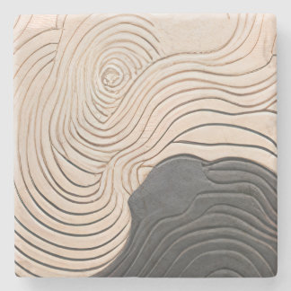 Stylish Japandi Inspired Stone Coaster