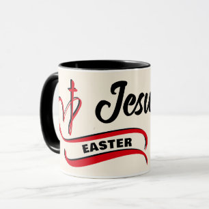 Stylish JESUS Christian Easter Mug