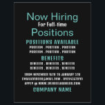 Stylish Job Vacancy Recruitment Advertising Flyer<br><div class="desc">Stylish Job Vacancy Recruitment Advertising Flyers By The Business Card Store.</div>