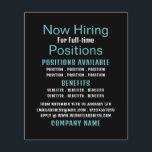Stylish Job Vacancy Recruitment Advertising Flyer<br><div class="desc">Stylish Job Vacancy Recruitment Advertising Flyers By The Business Card Store.</div>
