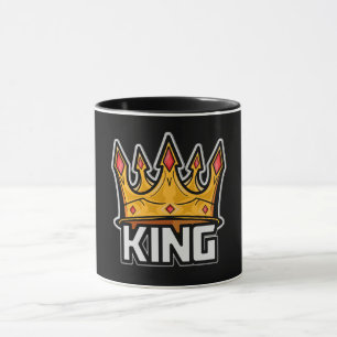 Stylish King Crown Mug