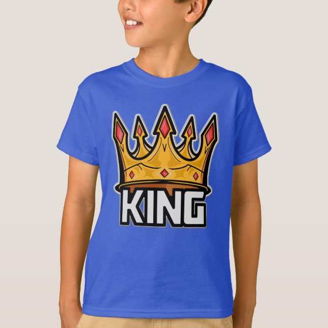 Stylish King Crown T-Shirt  (Front)