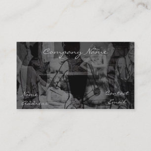 Stylish Ladies of Fashion In grey Business Card