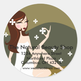 Stylish Lady - Return Address Labels