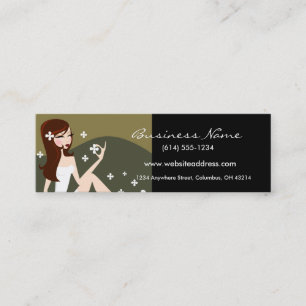 Stylish Lady - Small Business Card (Profile Card)