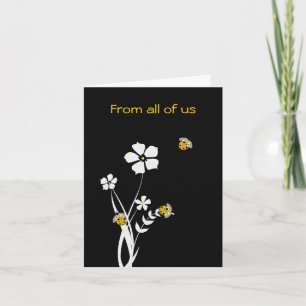 Stylish Ladybug Mother's Day Card