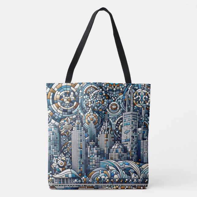 Stylish Large Chicago Shoulder Tote (Front)