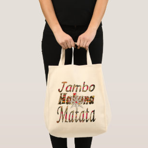 Stylish Latest Natural Hakuna Matata Tote Bag