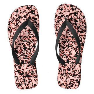 Stylish lava like pattern flip flops