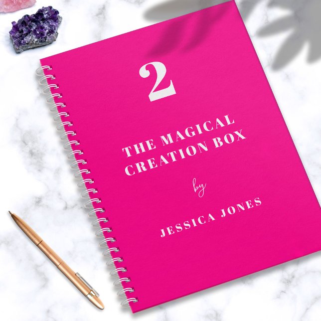 Stylish Law of Attraction Magical Creation Box Notebook (In Situ)