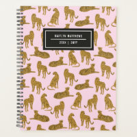 Stylish Leopard Animal Pattern Name | Pink Planner