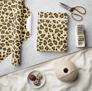 Stylish Leopard Pattern Wrapping Paper