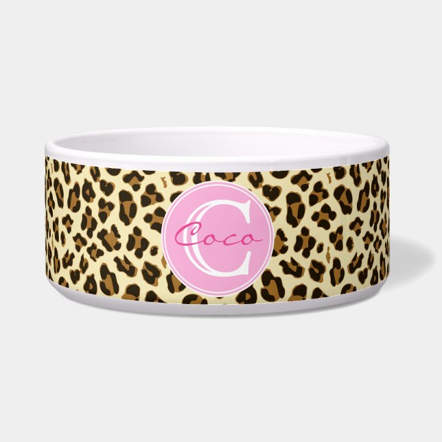 Stylish Leopard Print  | Personalised Pet (Front)
