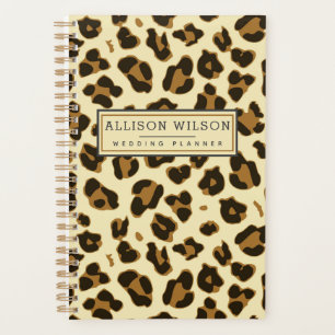 Stylish Leopard Print Planner