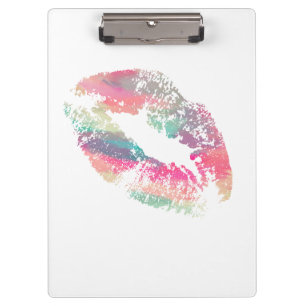 Stylish Lips #14 Clipboard