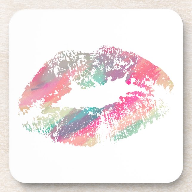 Stylish Lips #15 Coaster (Front)