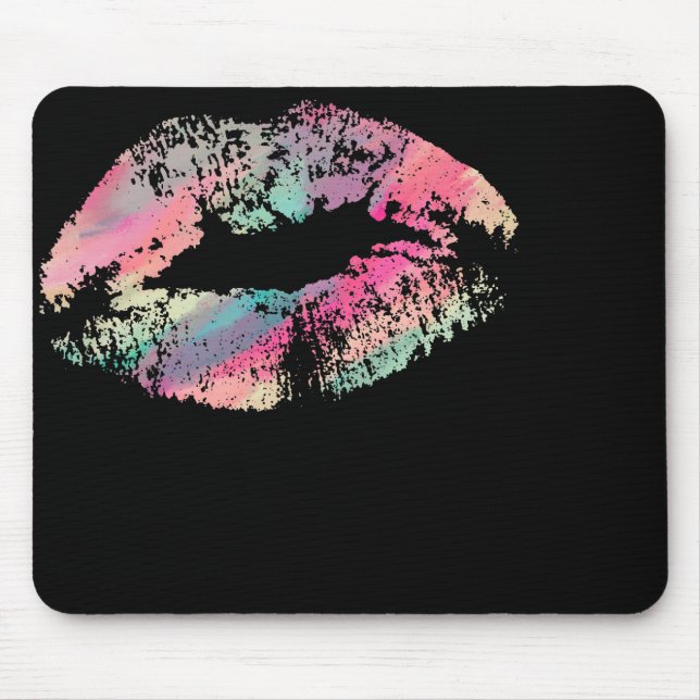 Stylish Lips #15 Mouse Mat (Front)