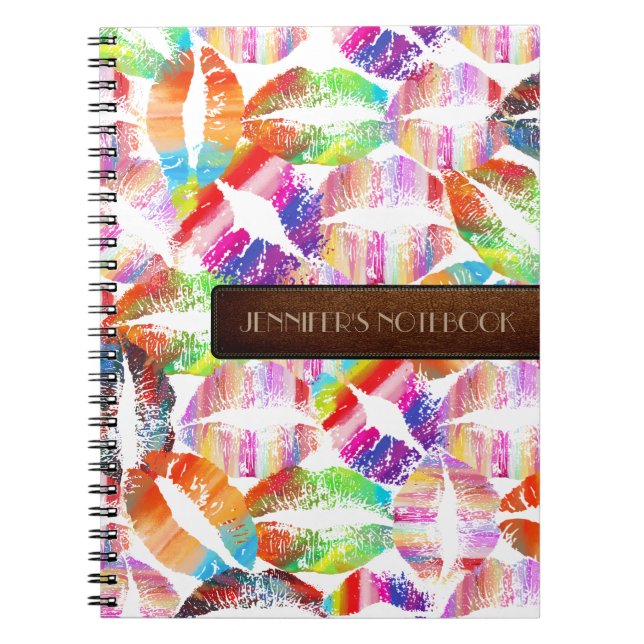 Stylish Lips #19 Notebook (Front)