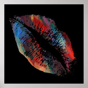 Stylish Lips #2 Poster