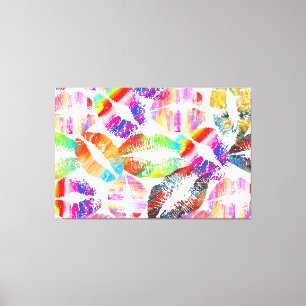 Stylish Lips #3 Canvas Print