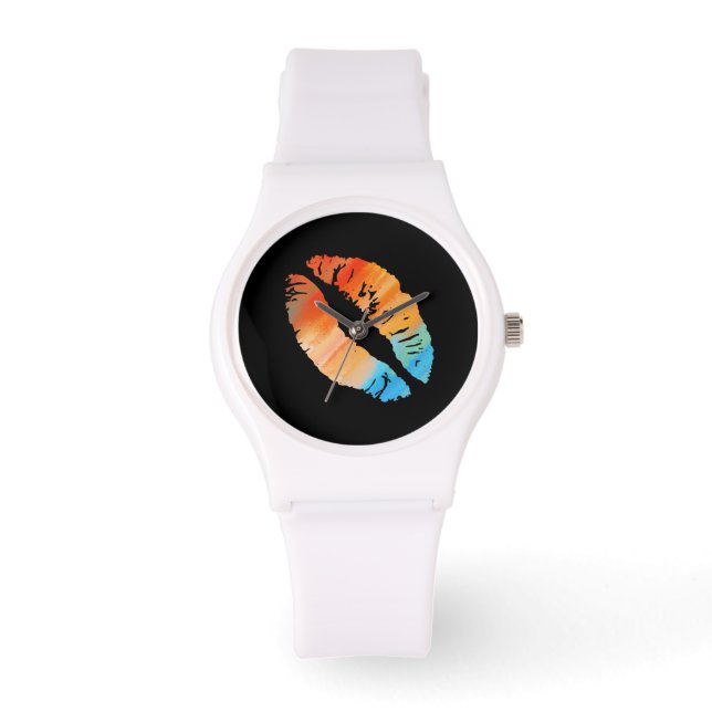 Stylish Lips #8 Watch (Front)