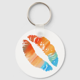 Stylish Lips Key Ring