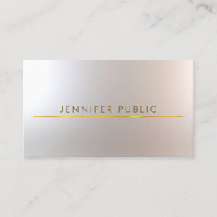 Stylish Makeup Artist Beauty Salon Glamourous Business Card