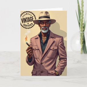 Stylish Man Fathers Day Card