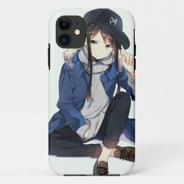 Stylish MANGA shell Case-Mate iPhone Case (Back)