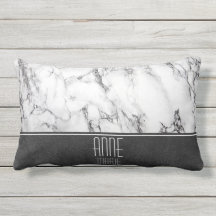 Stylish Marble and Leather
