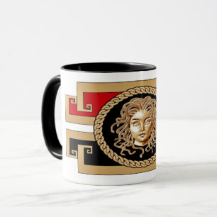 Stylish Medusa Gold Mug