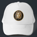 Stylish Medusa Head Trucker Hat<br><div class="desc">Sporty Medusa Head</div>